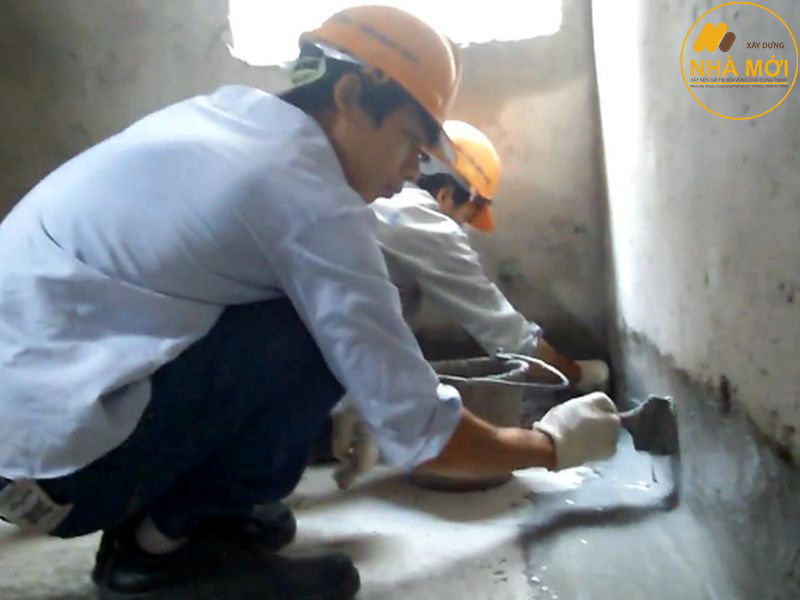 Chống thấm chân tường nhà