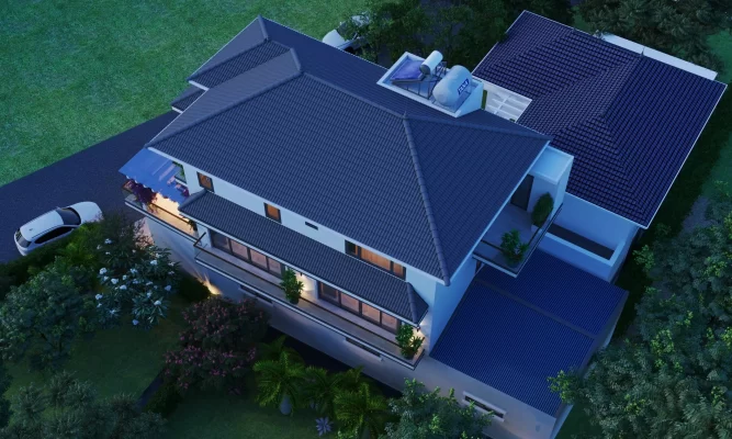Hướng Dẫn Thiết Kế Nhà Mái Nhật Tối Ưu Khi Xây Nhà Trọn Gói 2025 23 Hình ảnh mái nhà mái nhật