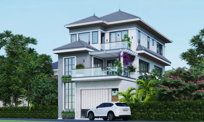 Xay nha tron goi nha anh Dung tai ha Noi 8