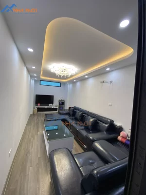Ảnh: Trần thạch cao tại tầng lửng Nhà phố 3 tầng 1 lửng 37m2 tại Đông Anh Ảnh: Trần thạch cao tại tầng lửng Nhà phố 3 tầng 1 lửng 37m2 tại Đông Anh