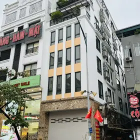 Xây nhà trọn gói Nhà 7 tầng Bạch Mai - Sử dụng toàn bộ hệ cửa nhôm xingfa