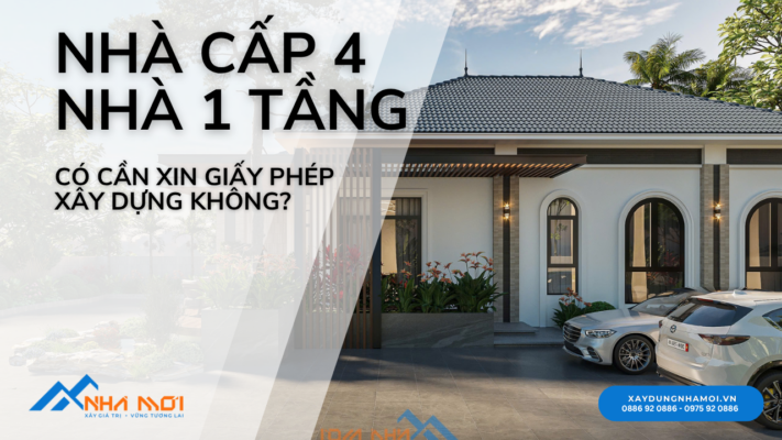 Nhà cấp 4 có cần xin giấy phép xây dựng không