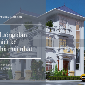 HD thiet ke nha mai nhat