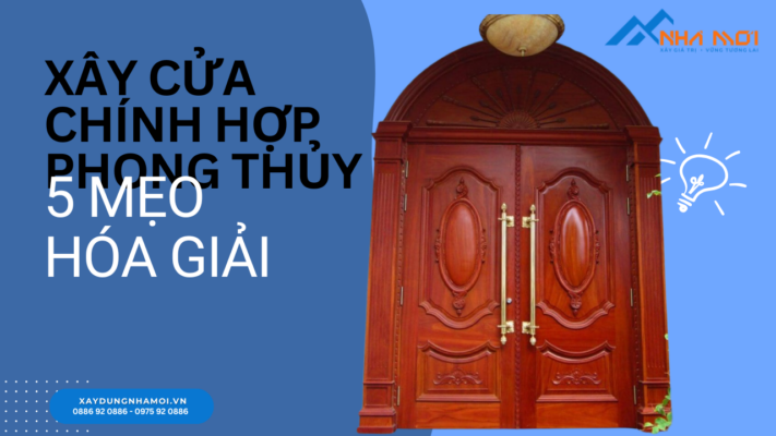 cửa chính theo phong thủy