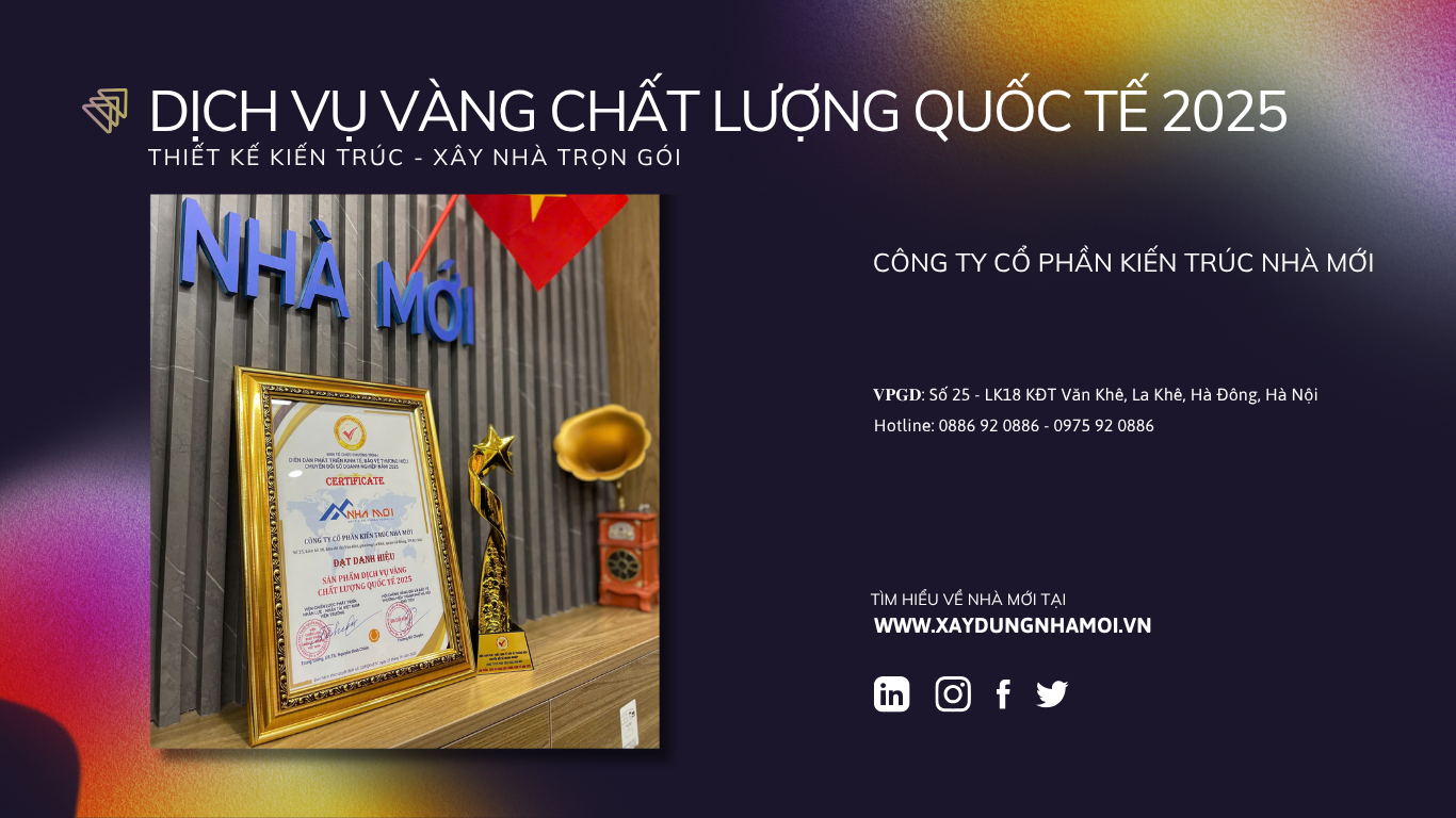 Công ty cổ phần kiến trúc Nhà Mới 4