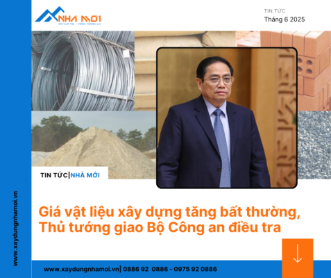 Thủ tướng chỉ đạo Bộ Công an vào cuộc kiểm tra giá vật liệu xây dựng tăng bất thường Thủ tướng chỉ đạo Bộ Công an vào cuộc kiểm tra giá vật liệu xây dựng tăng bất thường