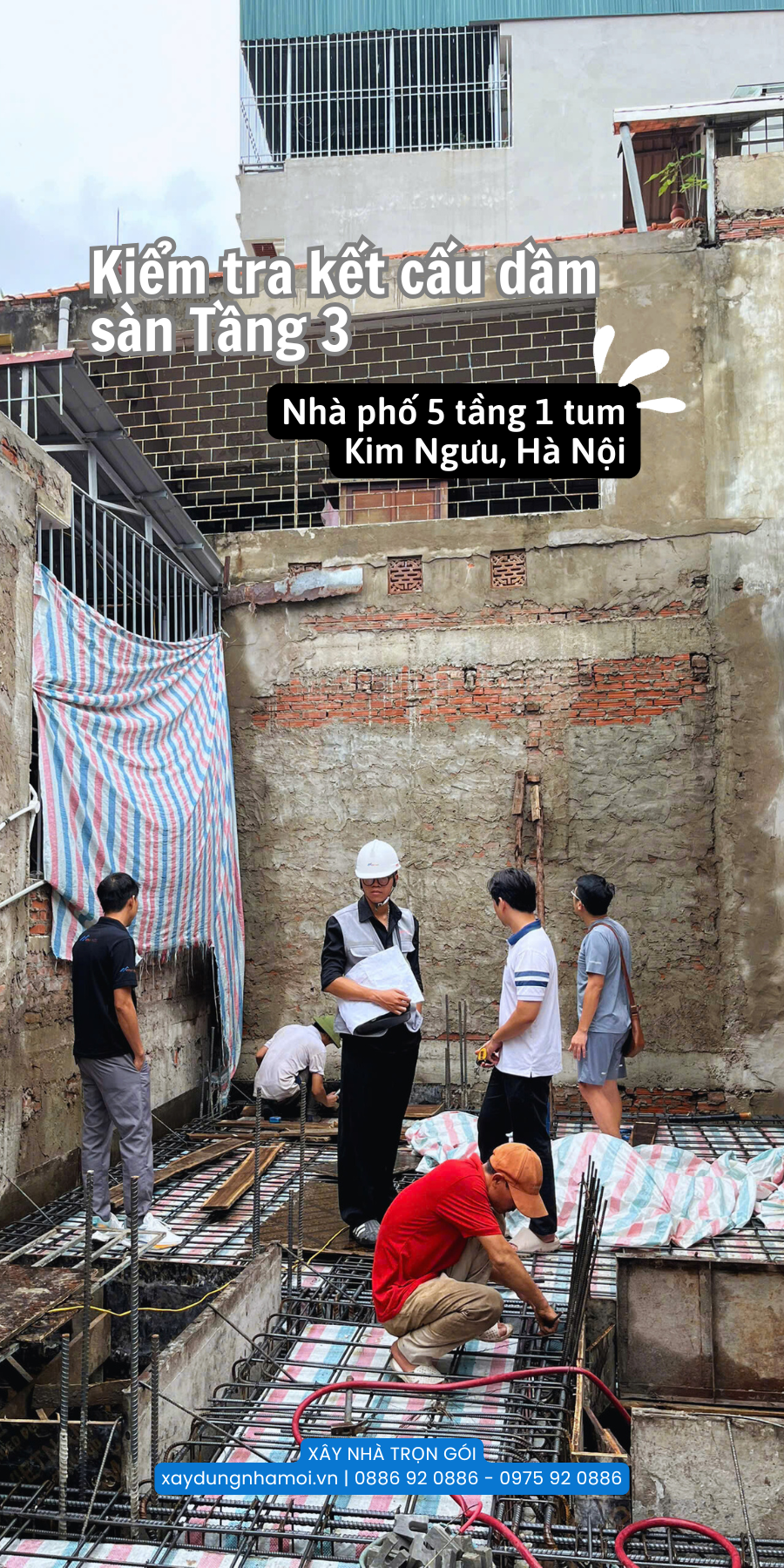 Xây nhà liền kề cần chú ý chống thấm tường liền kề