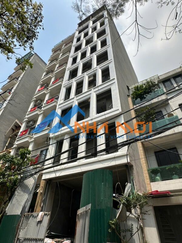 xây dựng chung cư mini tại Yên Xá do Nhà Mới thi công