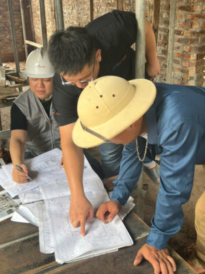 KTS Nhà Mới Đảm bảo đường điện nước âm tường đúng thiết kế