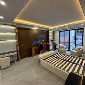 Xây nhà trọn gói Nhà phố 5 tầng tại Hồng Hà, Ba Đình, HN