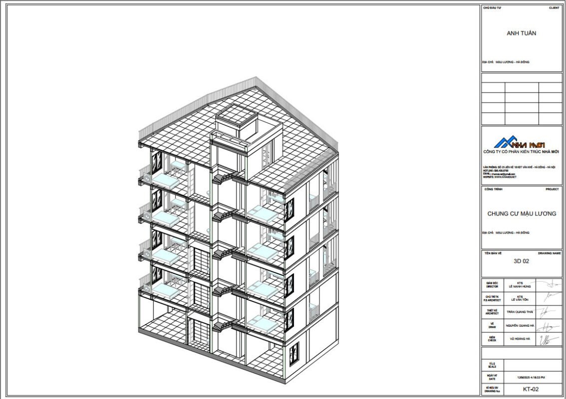 xây chung cư mini trọn gói