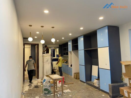 Cai tao can ho chung cu 120m2 My Dinh 14