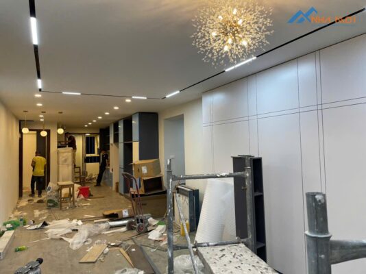 Cai tao can ho chung cu 120m2 My Dinh 9