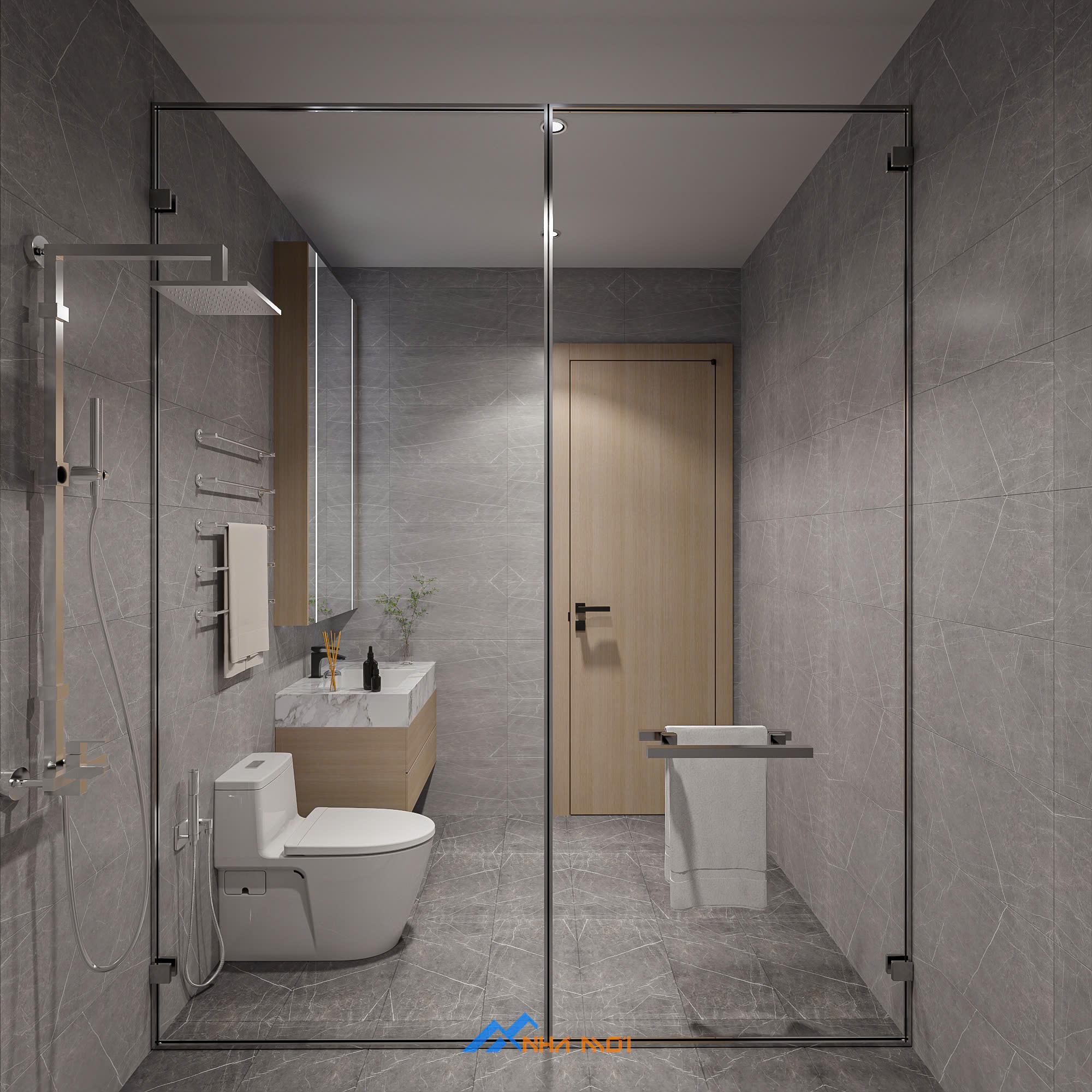 THIẾT KẾ PHÒNG NGỦ MASTER HIỆN ĐẠI - ANH TUẤN BẮC GIANG 11 THIẾT KẾ PHÒNG NGỦ MASTER HIỆN ĐẠI - ANH TUẤN BẮC GIANG - Ảnh 9