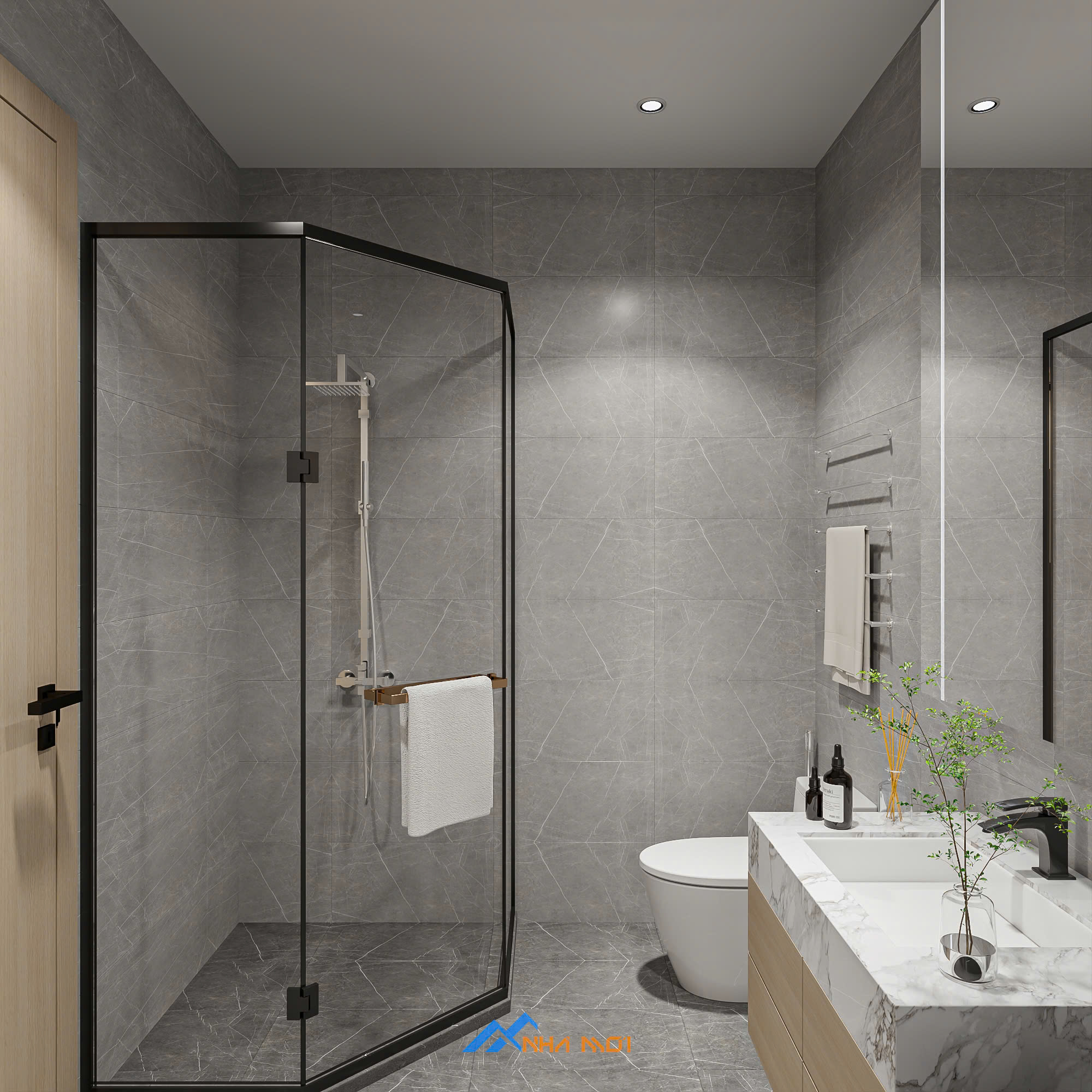 THIẾT KẾ PHÒNG NGỦ MASTER HIỆN ĐẠI - ANH TUẤN BẮC GIANG 6 THIẾT KẾ PHÒNG NGỦ MASTER HIỆN ĐẠI - ANH TUẤN BẮC GIANG - Ảnh 4