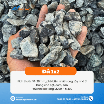 Nên Dùng Đá Nào Để Đổ Bê Tông? Cách Chọn Đúng Cho Xây Nhà Dân 2026 17 Da xay dung da 1x2 1