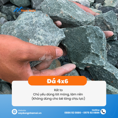 Nên Dùng Đá Nào Để Đổ Bê Tông? Cách Chọn Đúng Cho Xây Nhà Dân 2026 19 Da xay dung da 4x6 1