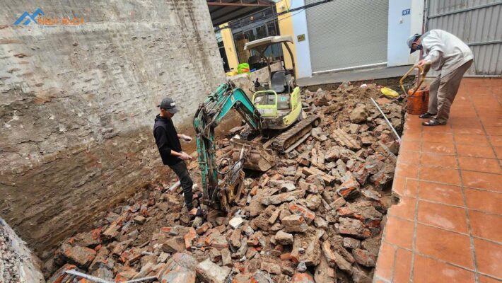 Nhà mặt tiền 3-4m sâu trong ngõ thường thấy tại các đô thị đông đúc