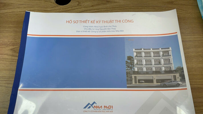 Khi chuẩn bị xây nhà cần có hồ sơ thiết kế kỹ thuật