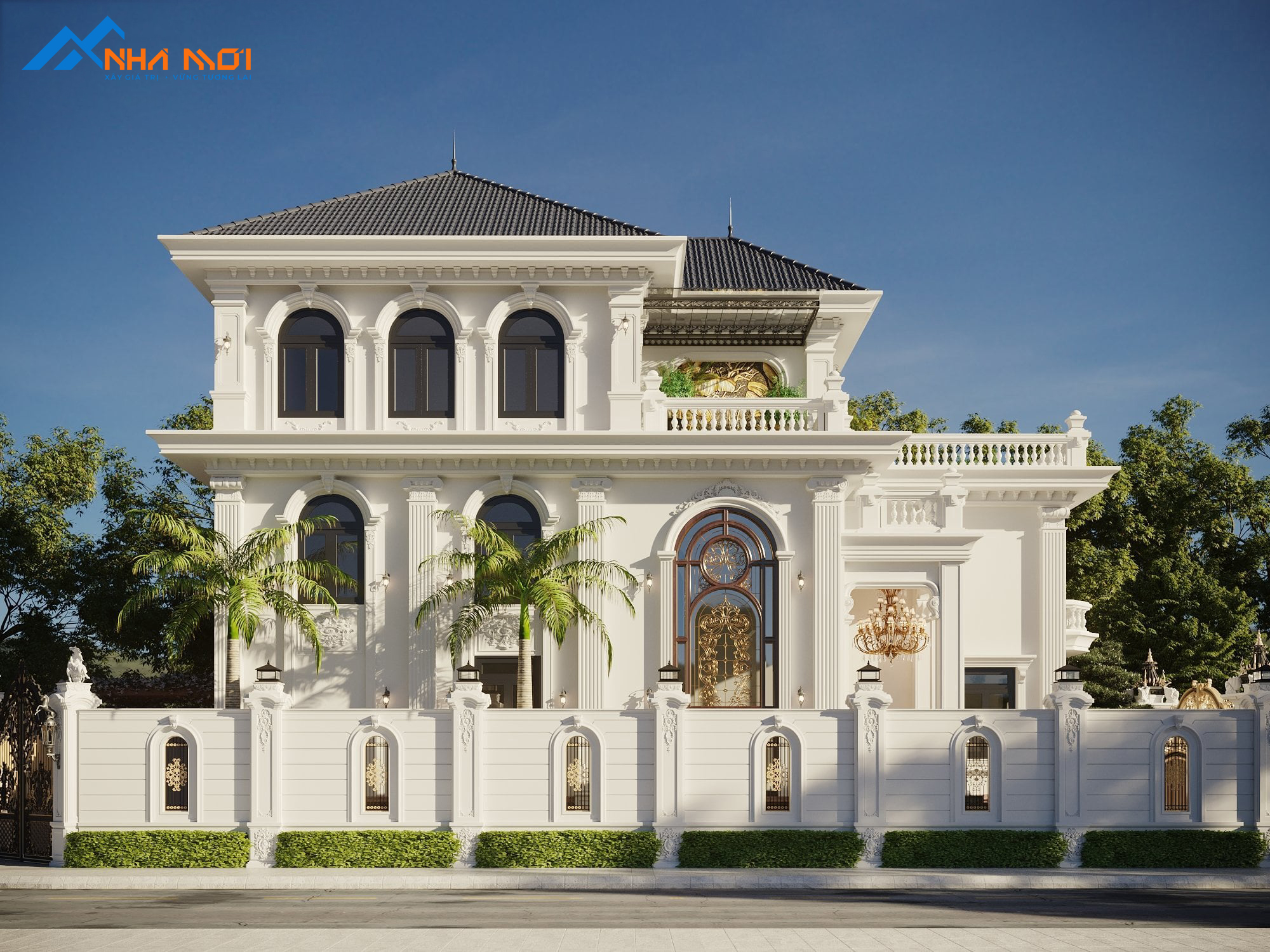 Thiết Kế Biệt Thự Anh Tuấn Tại Từ Sơn, Bắc Ninh - Ảnh 2