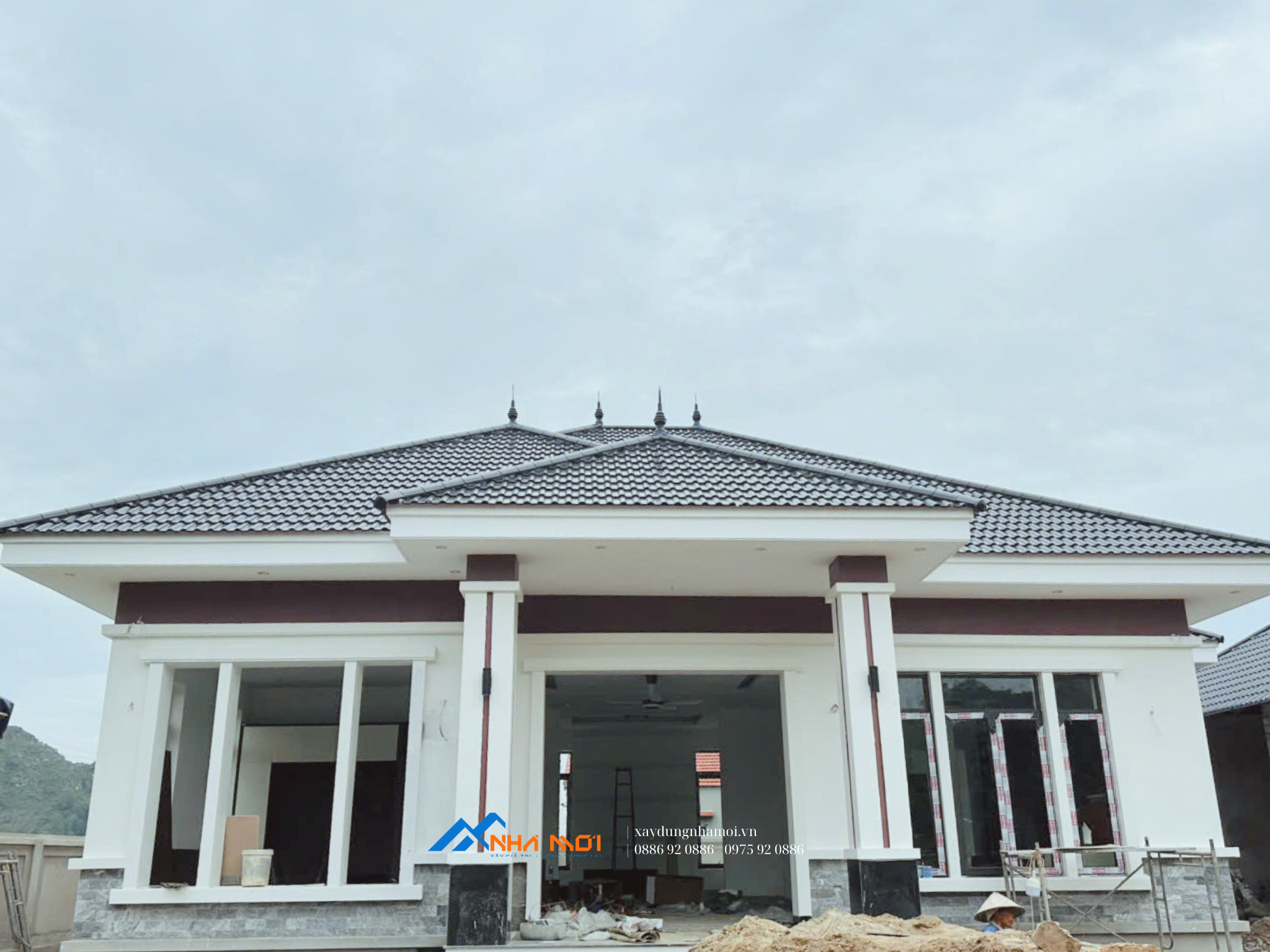Nhà vườn mái nhật 1 tầng 150m2 - CĐT Anh Minh - Nga An, Nga Sơn, Thanh Hóa - Ảnh 5