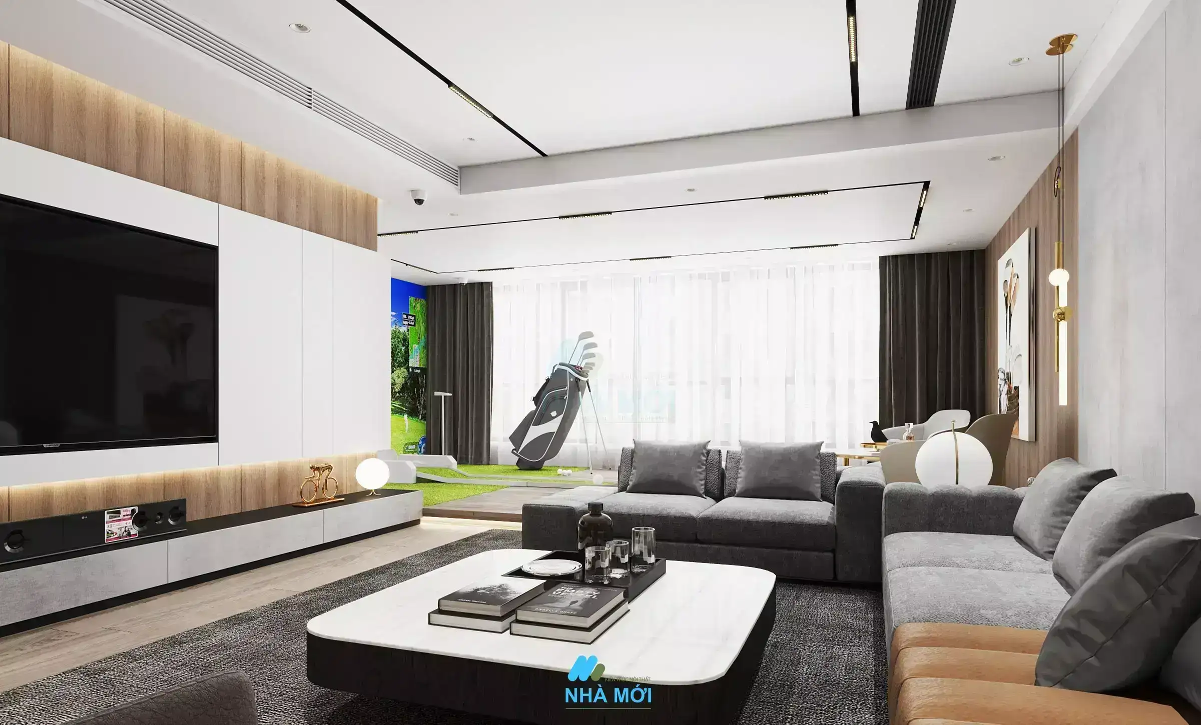 Mẫu Thiết Kế Nội Thất Căn Chung Cư 300m2 Tại Hoàng Đạo Thúy, Hà Nội - Ảnh 5