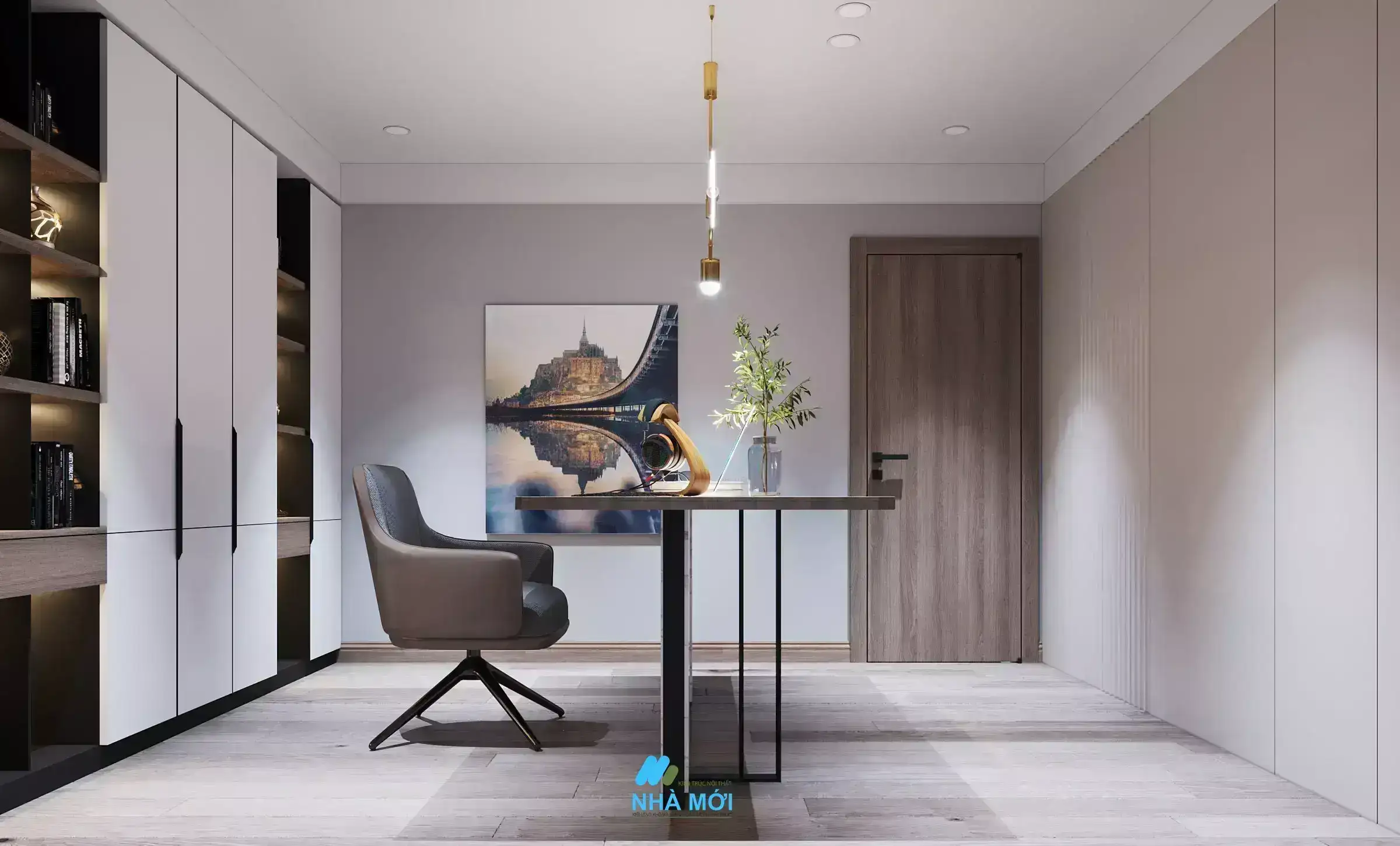 Mẫu Thiết Kế Nội Thất Căn Chung Cư 300m2 Tại Hoàng Đạo Thúy, Hà Nội - Ảnh 25
