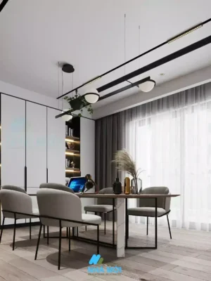 Mẫu Thiết Kế Nội Thất Căn Chung Cư 300m2 Tại Hoàng Đạo Thúy, Hà Nội - Ảnh 16