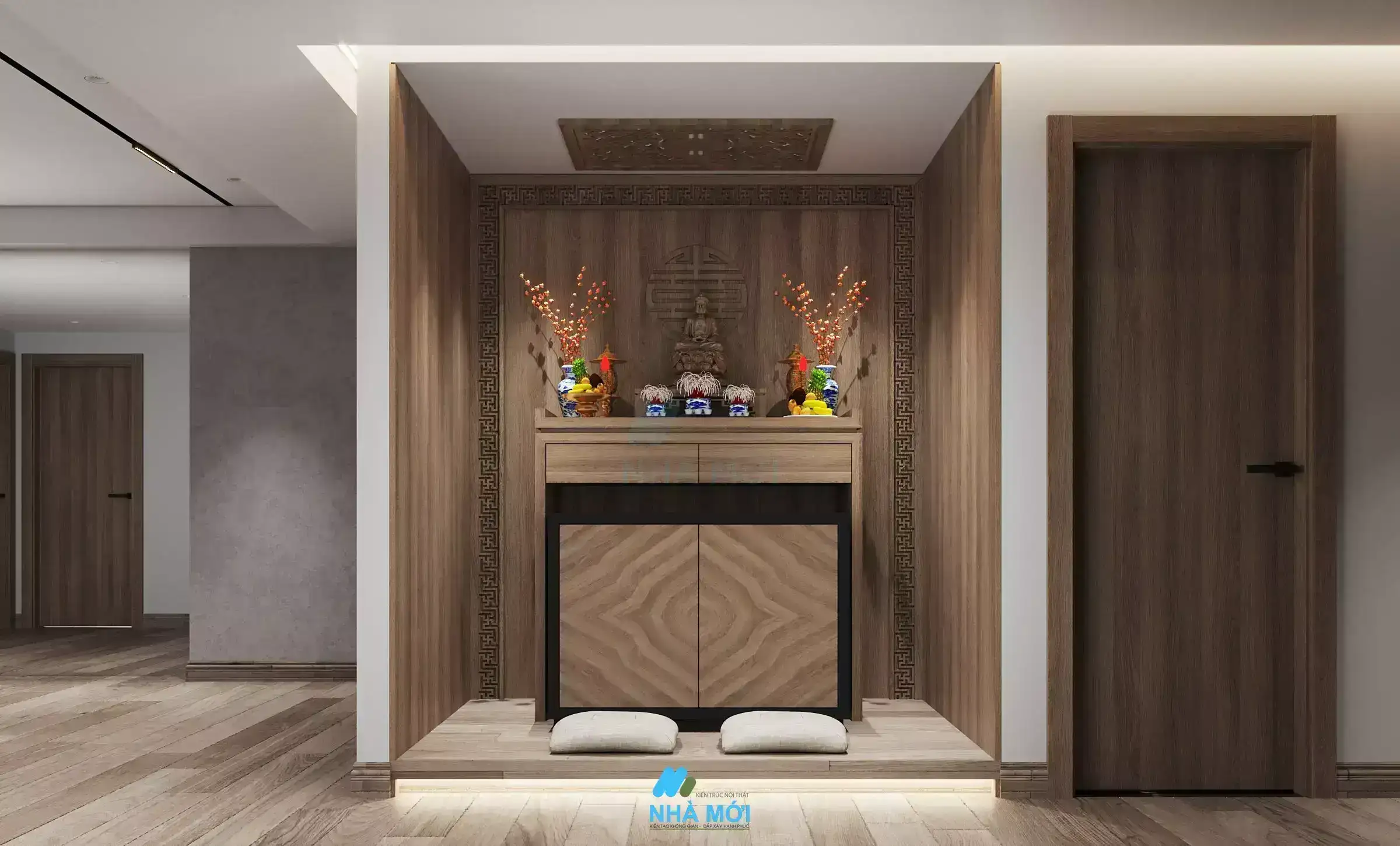 Mẫu Thiết Kế Nội Thất Căn Chung Cư 300m2 Tại Hoàng Đạo Thúy, Hà Nội - Ảnh 11