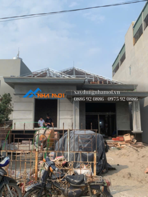 Thiết kế và thi công Nhà 1 tầng mái nhật 100m2 Tại Hải Dương | Dịch Vụ Xây Nhà Trọn Gói Chuyên Nghiệp - Ảnh 3