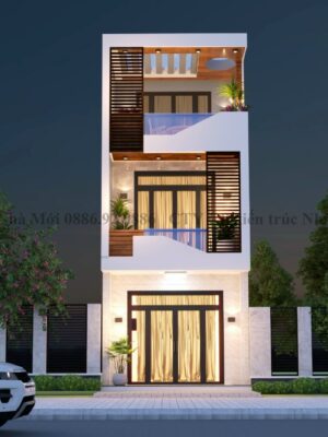 Mẫu Thiết Kế Kiến Trúc Nhà Ở 3 Tầng - Ảnh 3