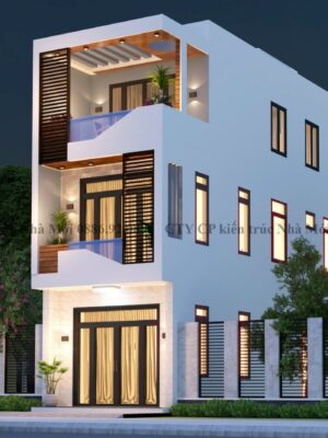 Mẫu Thiết Kế Kiến Trúc Nhà Ở 3 Tầng - Ảnh 4