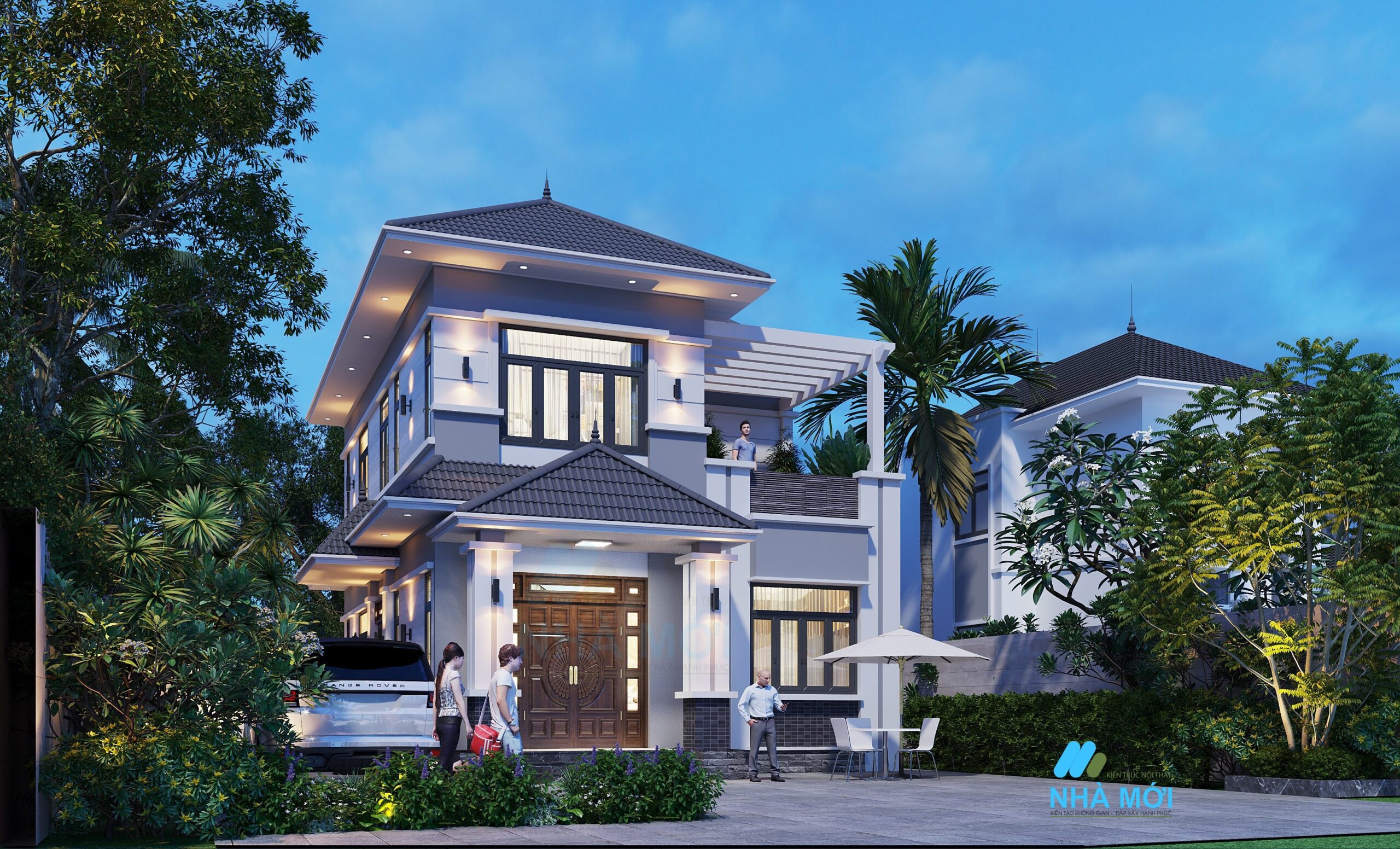 Mẫu Thiết Kế Nhà Mái Nhật 2 Tầng - Ảnh 6