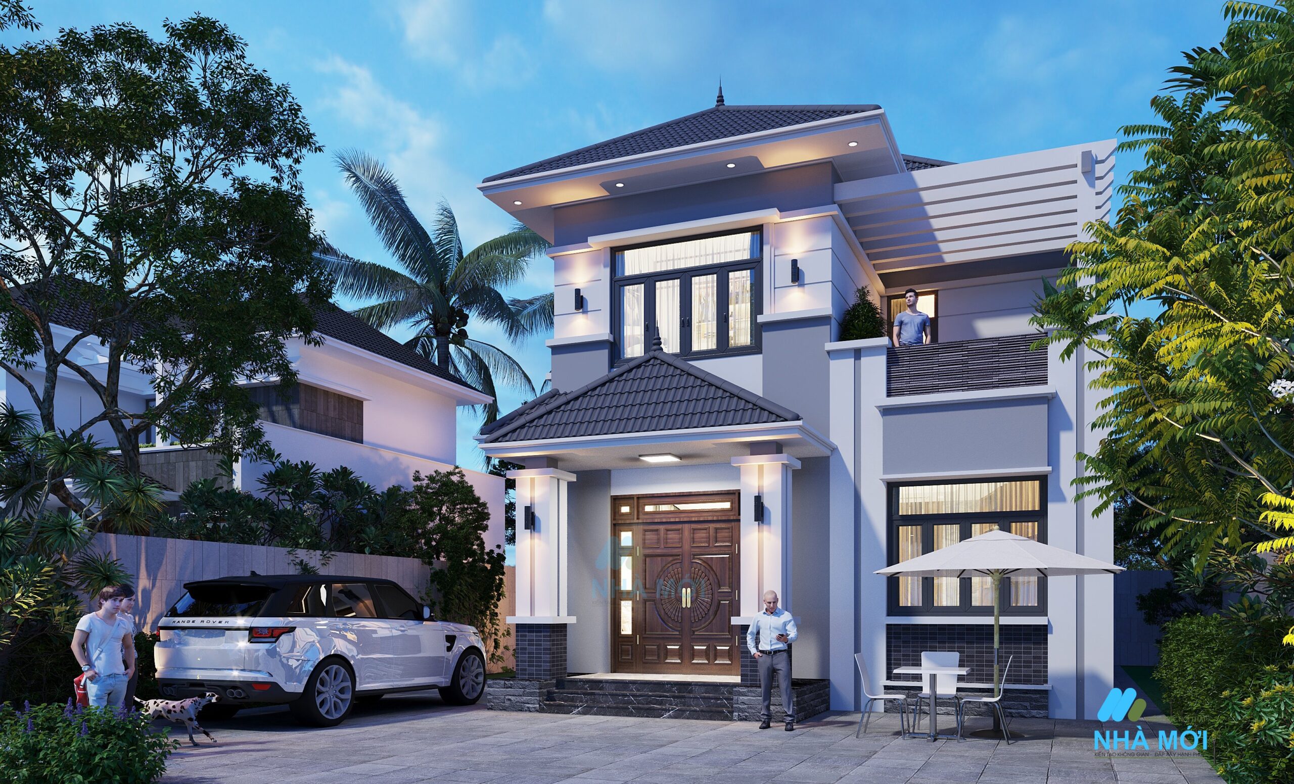 Mẫu Thiết Kế Nhà Mái Nhật 2 Tầng - Ảnh 8