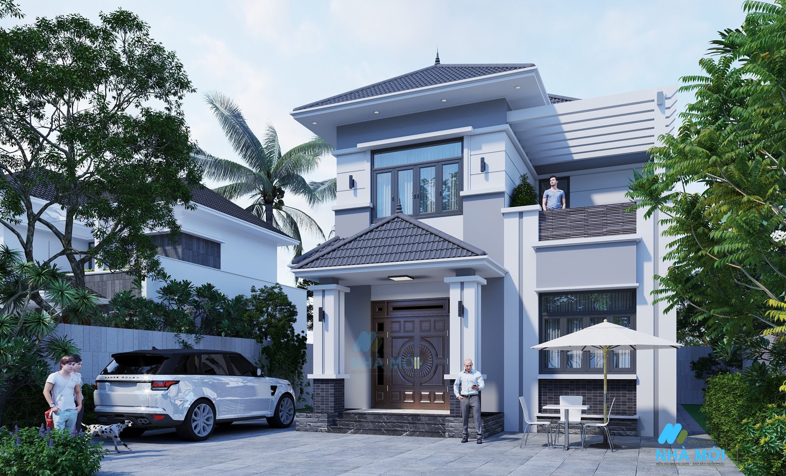 Mẫu Thiết Kế Nhà Mái Nhật 2 Tầng - Ảnh 9