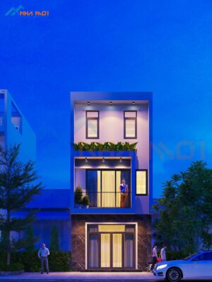 Mẫu Thiết Kế Kiến Trúc Nhà Phố 3 Tầng Tại Hải Phòng - Ảnh 5