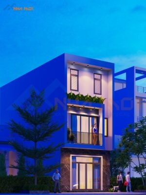 Mẫu Thiết Kế Kiến Trúc Nhà Phố 3 Tầng Tại Hải Phòng - Ảnh 7