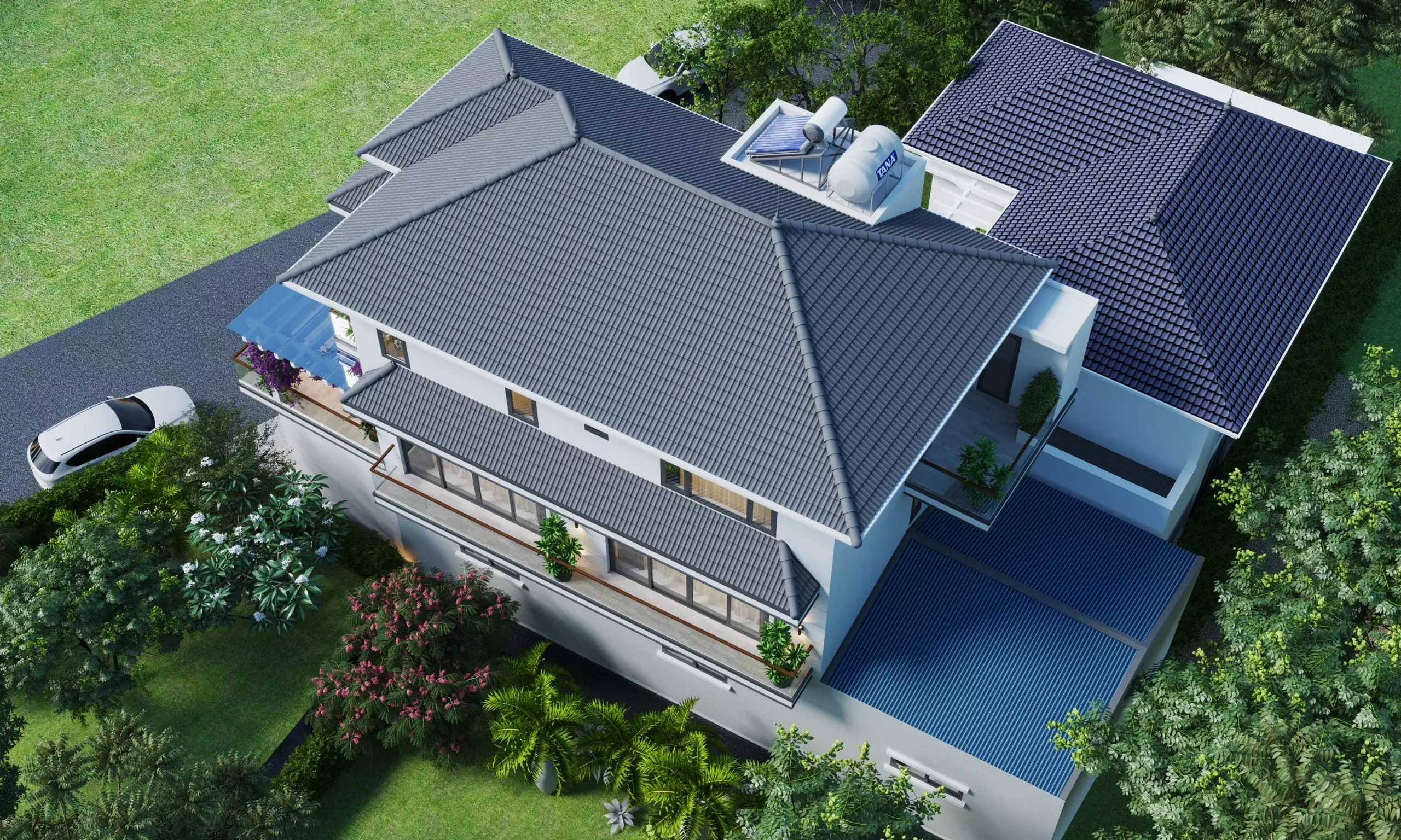 Xay nha tron goi nha anh Dung tai ha Noi 2