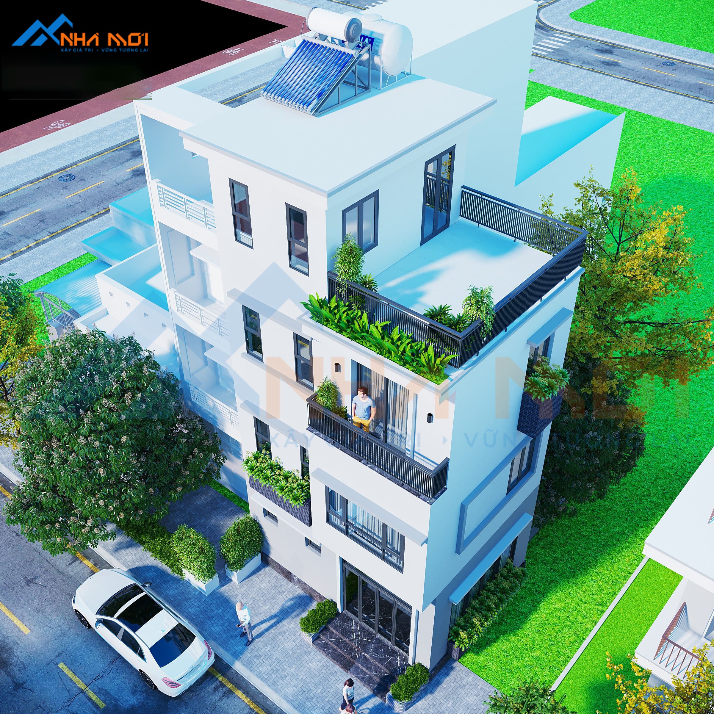 Mẫu Thiết Kế Kiến Trúc Nhà Ở Tại Cự Khối, Long Biên - Ảnh 7