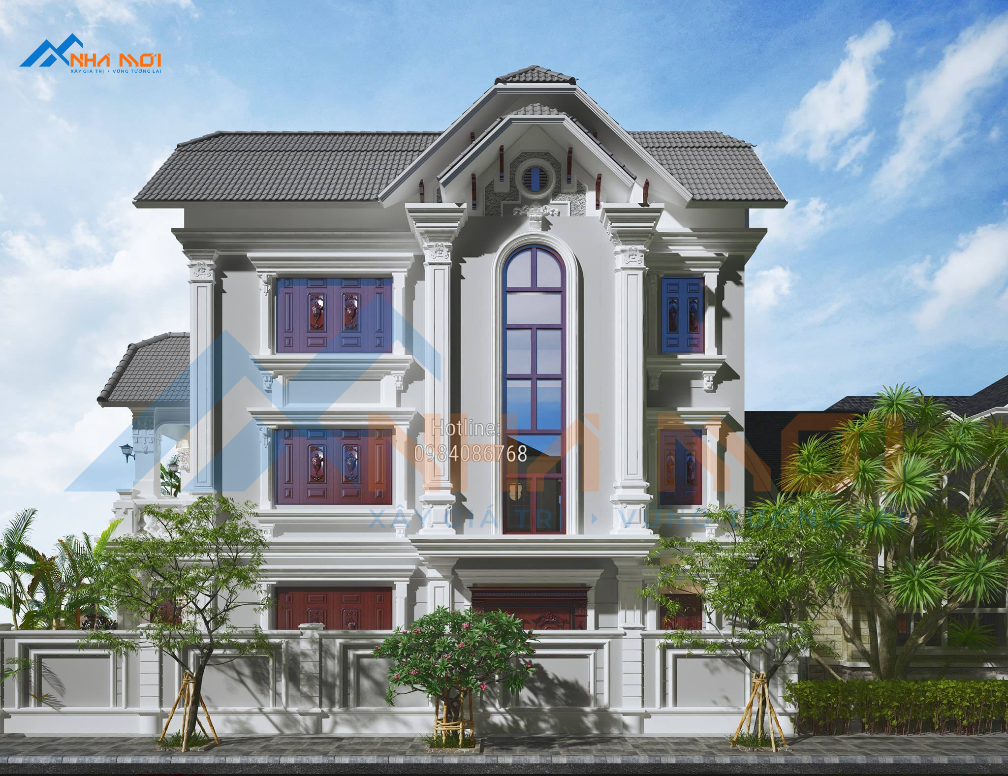 Thiết Kế Biệt Thự Phủ lý Hà Nam - Ảnh 4