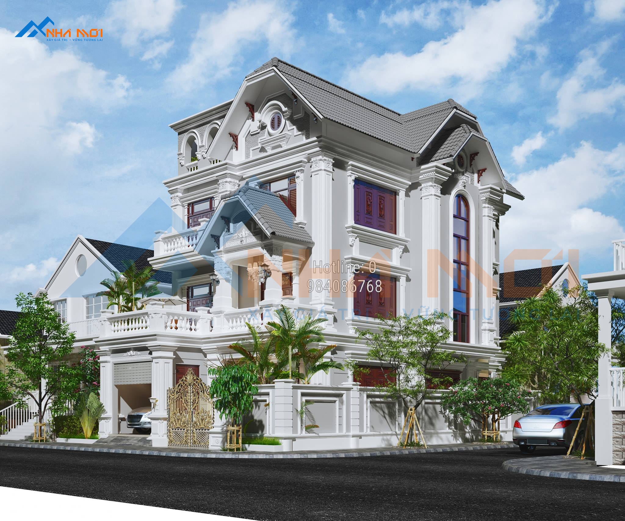 Thiết Kế Biệt Thự Phủ lý Hà Nam