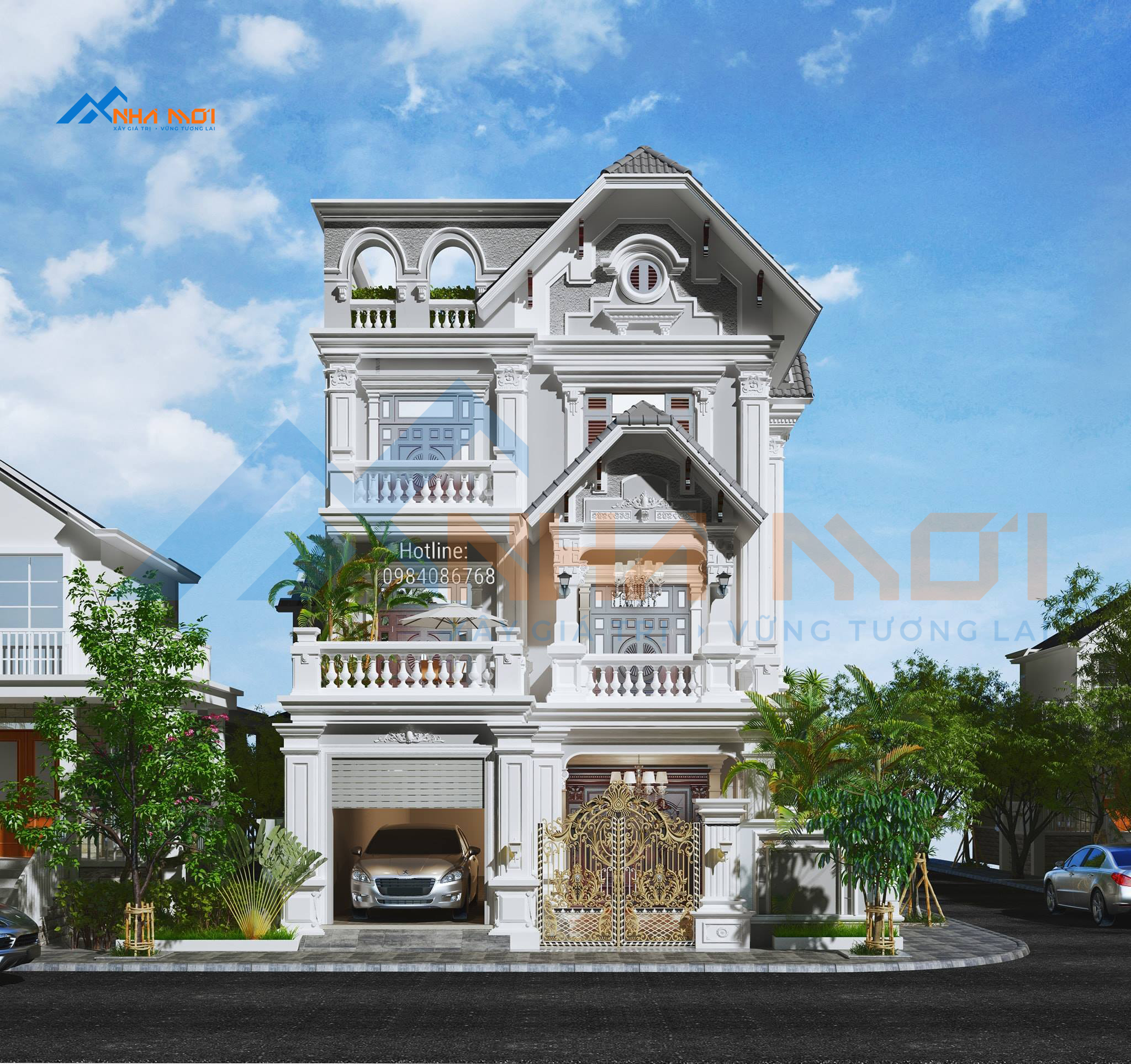 Thiết Kế Biệt Thự Phủ lý Hà Nam - Ảnh 2