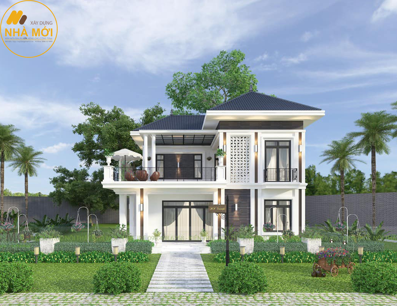 Biệt Thự 2 Tầng Mái Nhật - Hậu Lộc Thanh Hóa - Ảnh 2