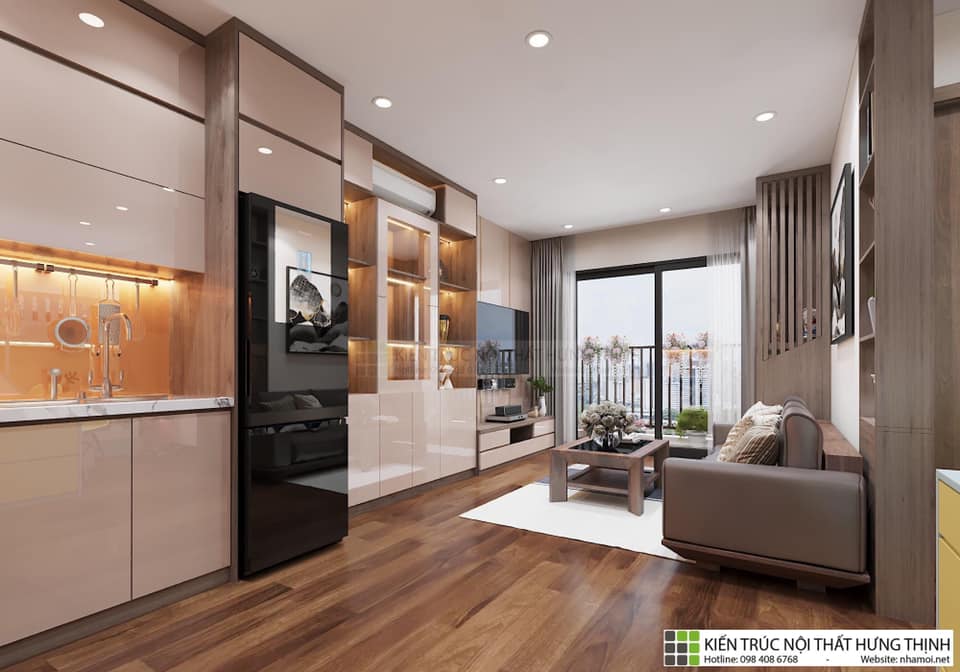 Thiết Kế Nội Thất Căn Hộ Studio-Vinhome - Ảnh 11