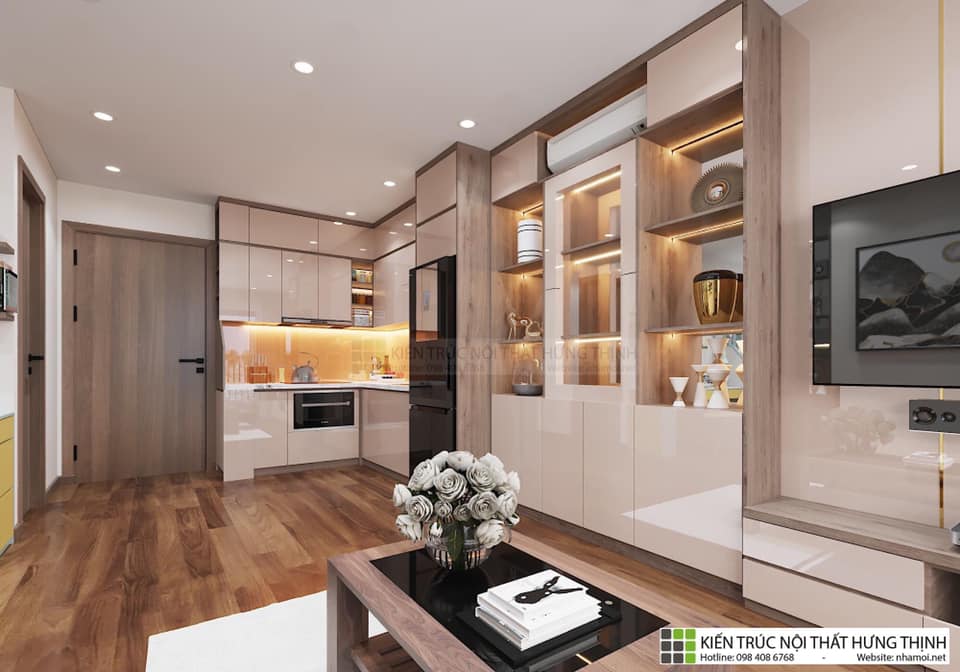 Thiết Kế Nội Thất Căn Hộ Studio-Vinhome - Ảnh 4