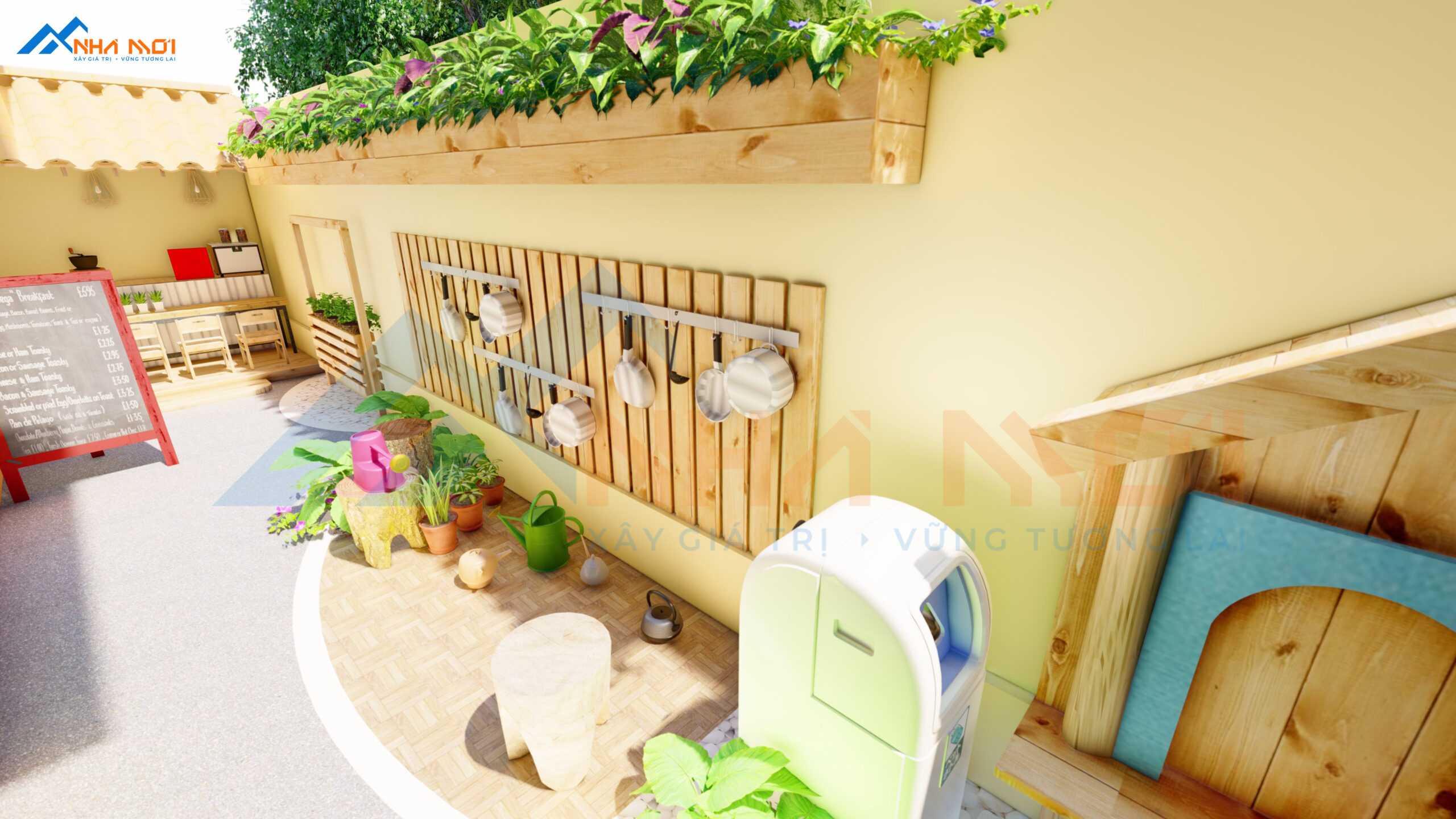 Thiết Kế Sân Chơi Trẻ Em - Ảnh 16