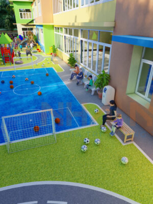 Thiết Kế Sân Chơi Trẻ Em - Ảnh 17
