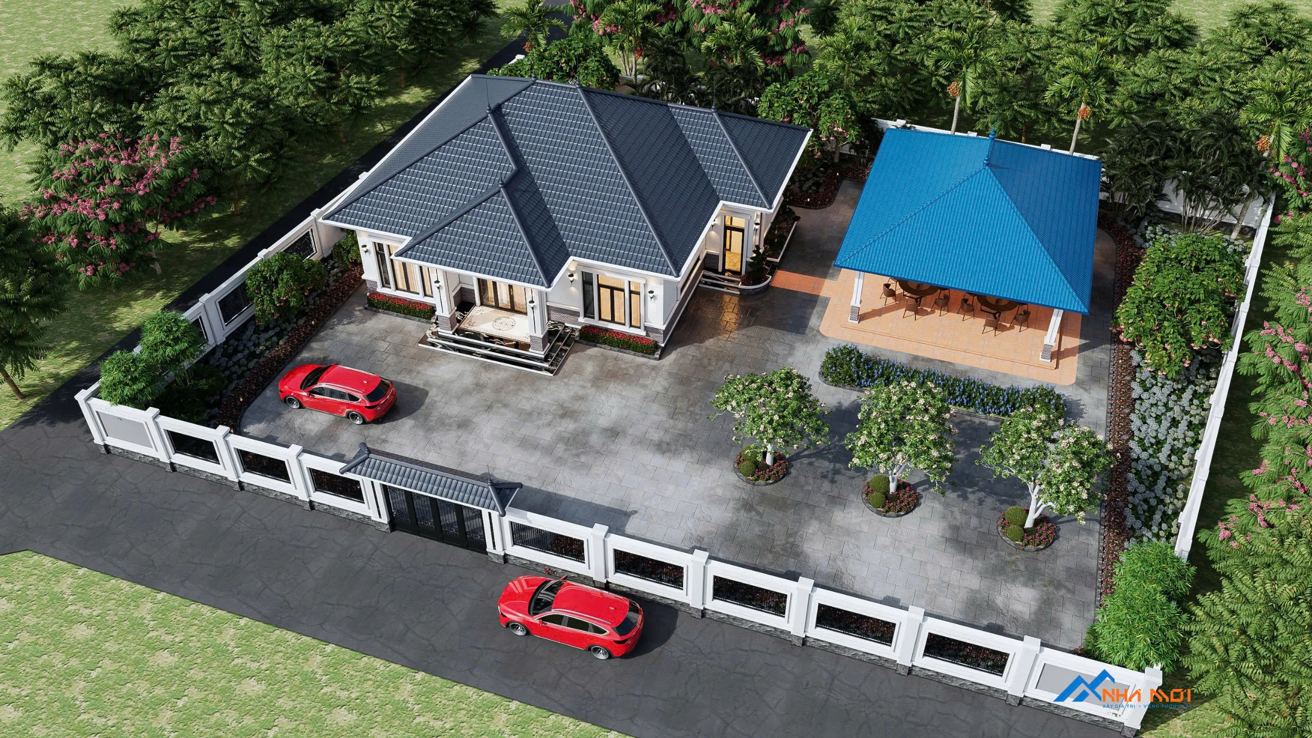 Nhà vườn mái nhật 1 tầng 150m2 - CĐT Anh Minh - Nga An, Nga Sơn, Thanh Hóa - Ảnh 4
