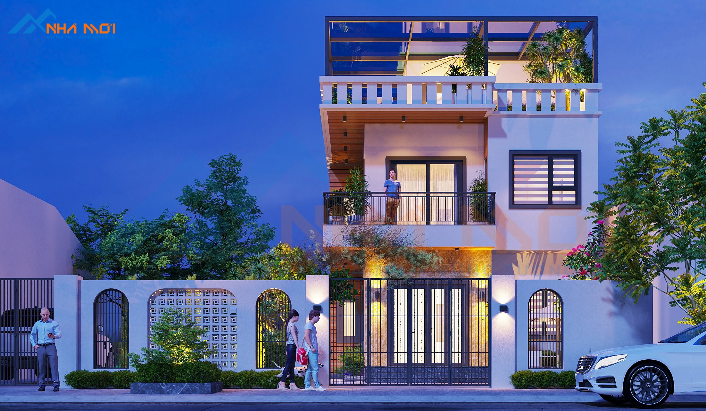 Mẫu Thiết Kế Kiến Trúc Nhà Chị Nhàn - Ảnh 5