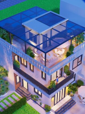 Mẫu Thiết Kế Kiến Trúc Nhà Chị Nhàn - Ảnh 3